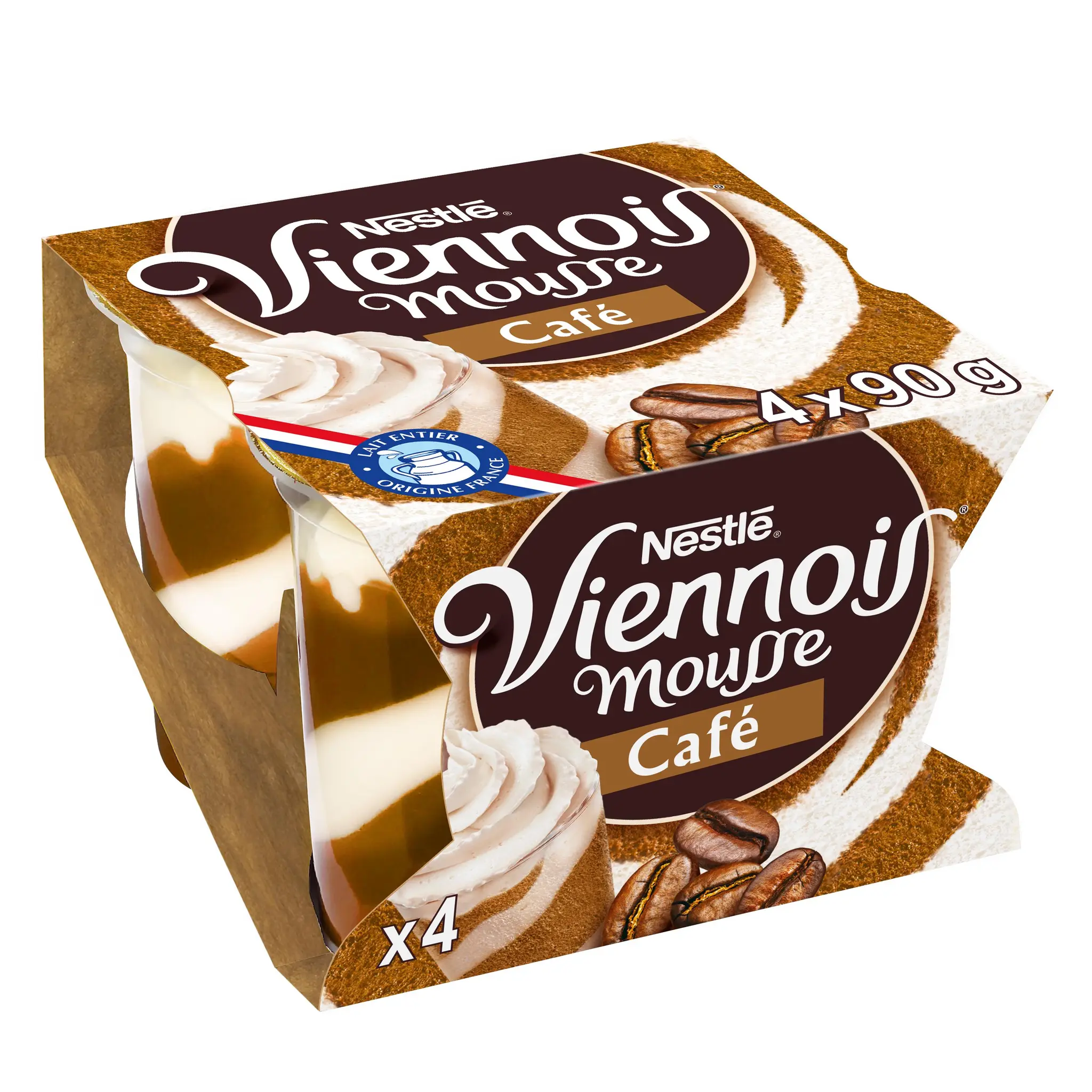 VIENNOIS Mousse liégeoise au café