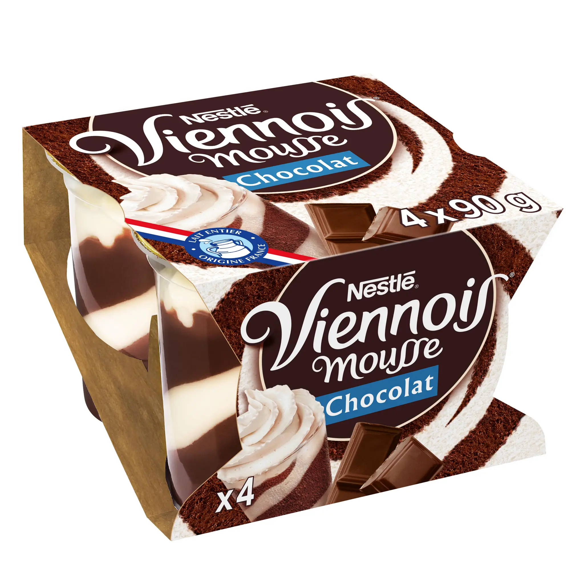 VIENNOIS Mousse liégeoise au chocolat