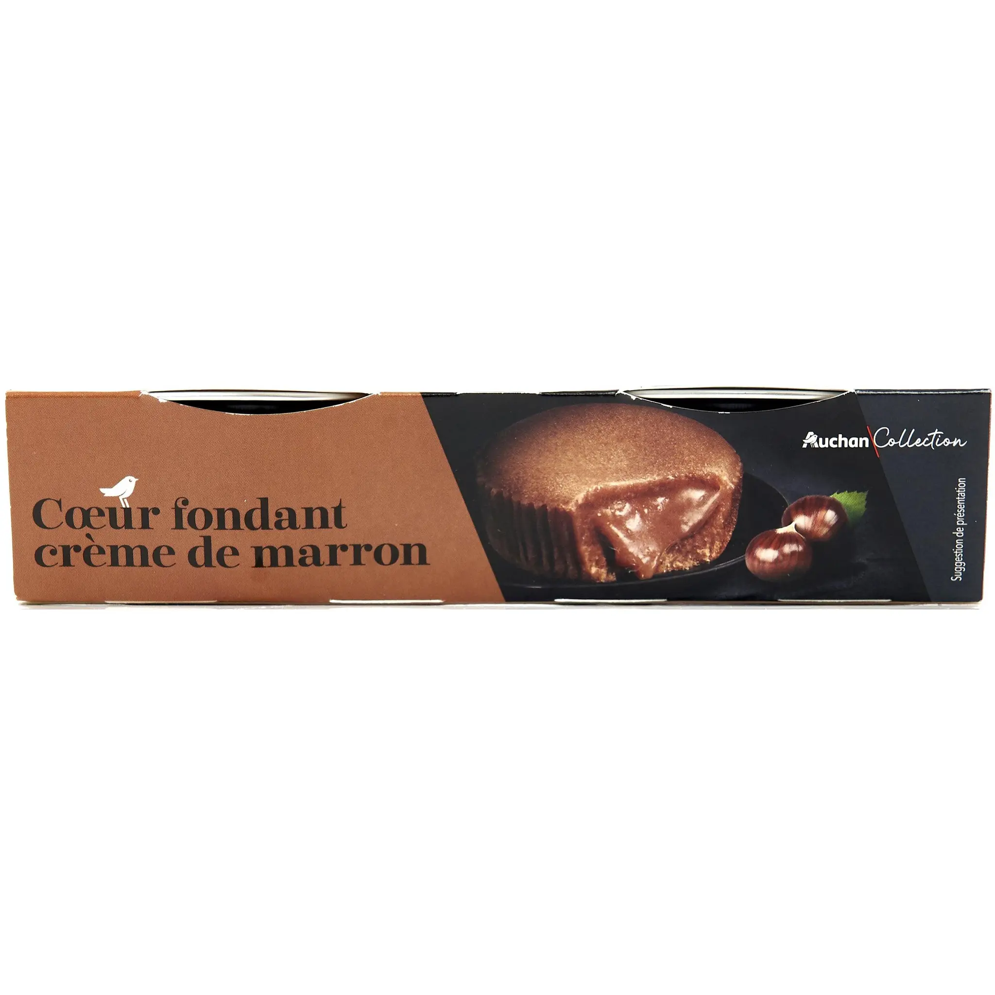 AUCHAN COLLECTION Coeur fondant crème de marron