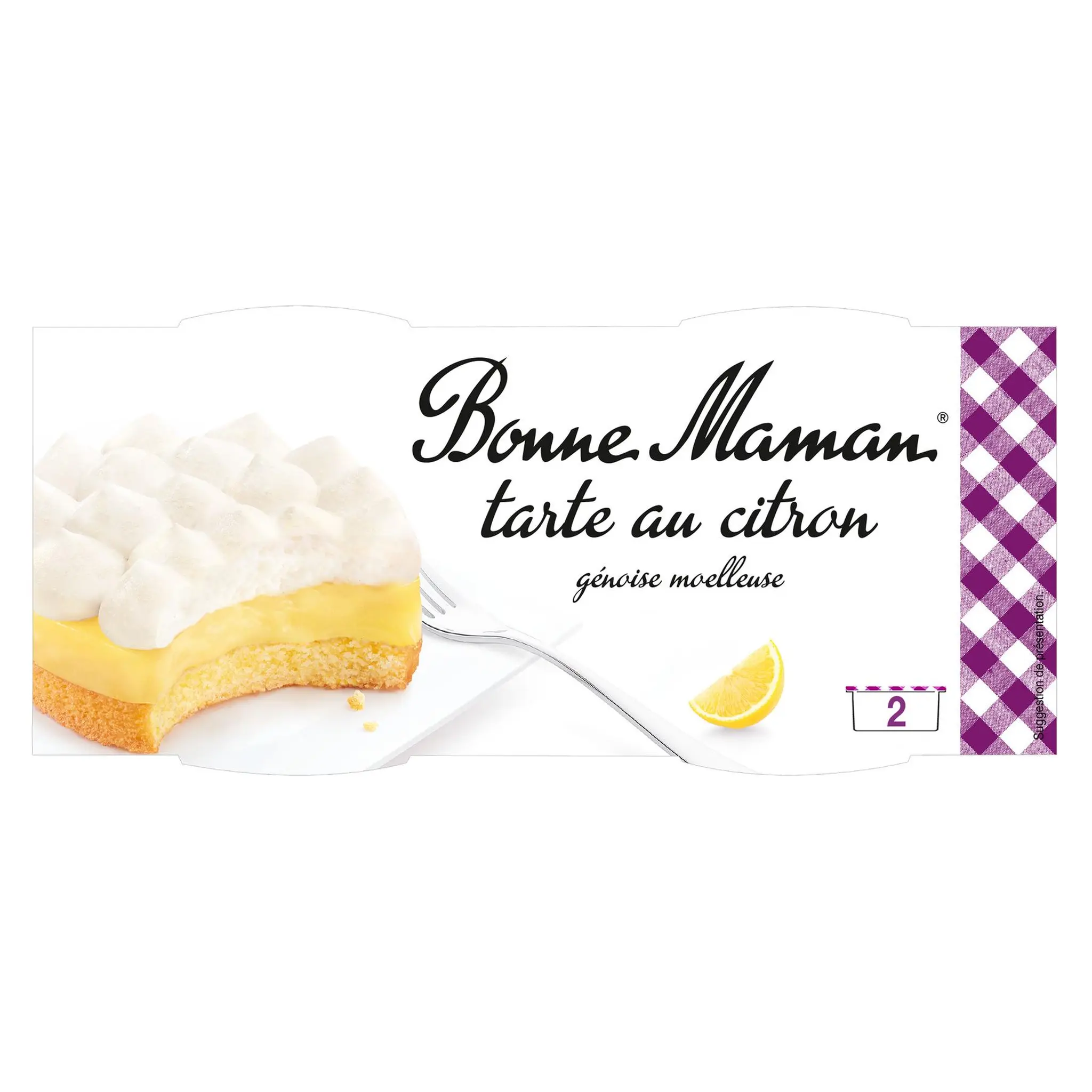 BONNE MAMAN Tarte au citron meringuée