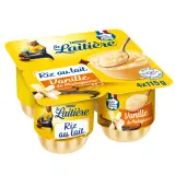 LA LAITIERE Riz au lait à la vanille