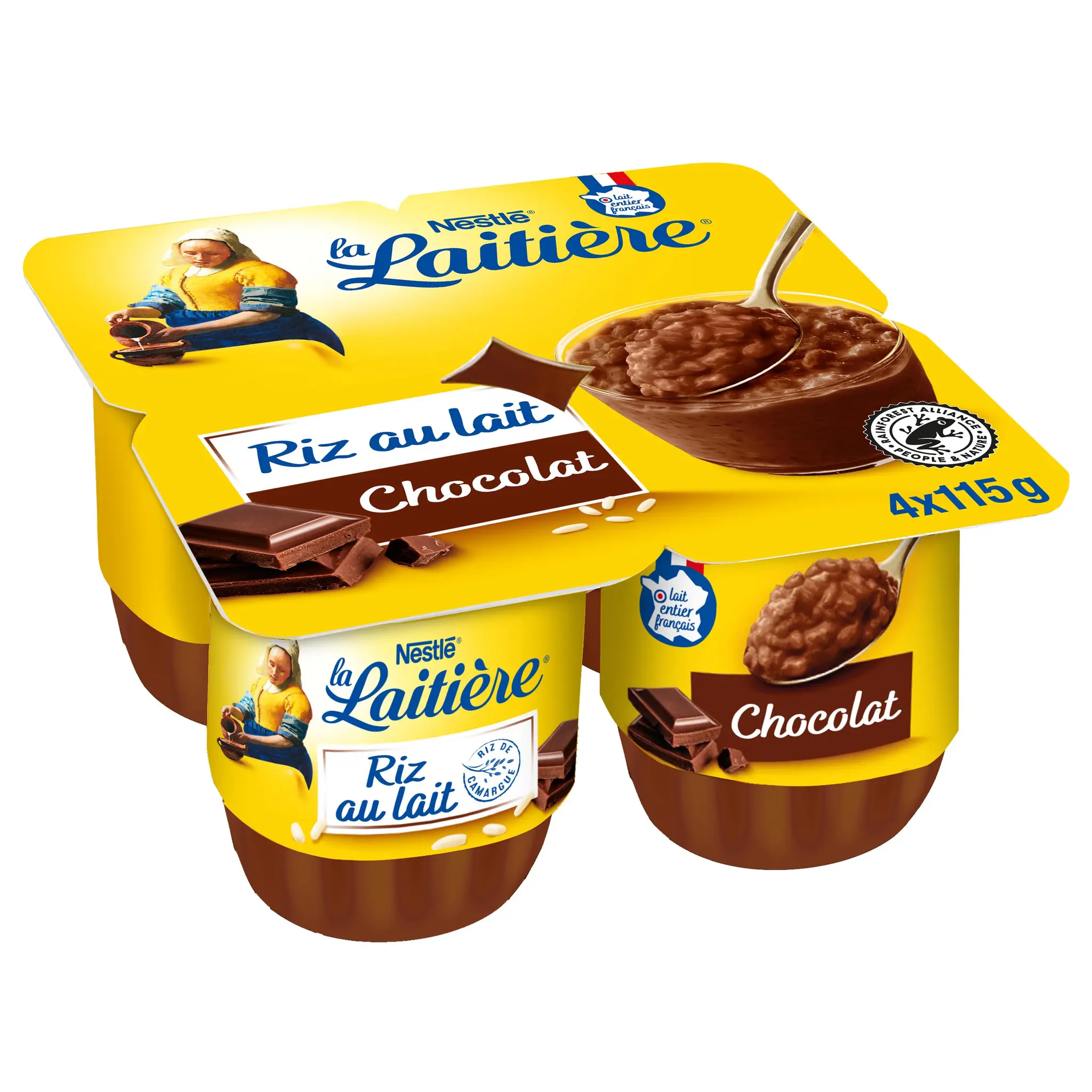 LA LAITIERE Riz au lait au chocolat