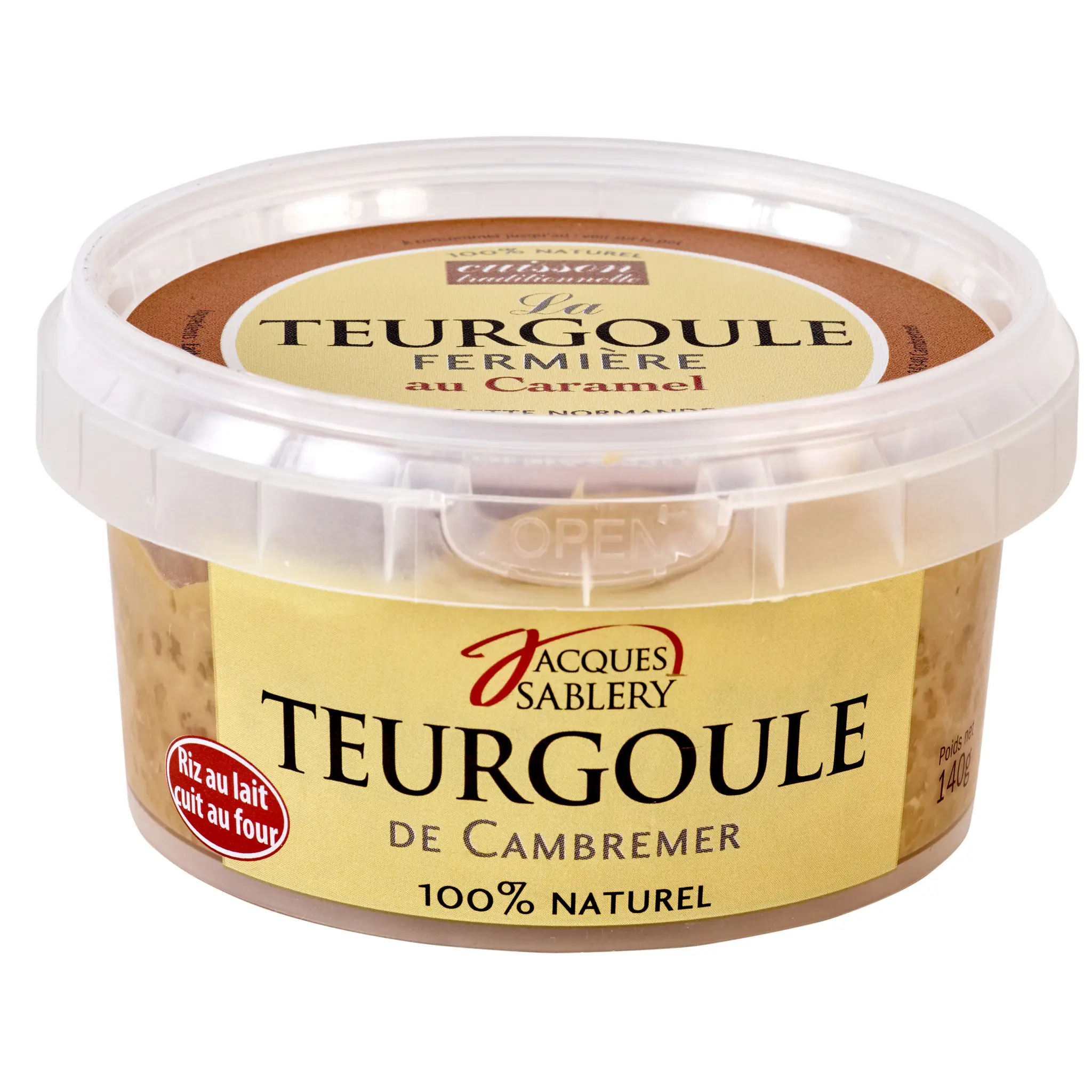 LA TEURGOULE Riz au lait et caramel