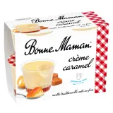 BONNE MAMAN Crème caramel aux oeufs frais