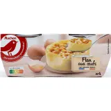 AUCHAN Flan aux œufs