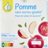 POUCE Compote pomme sans sucres ajoutés