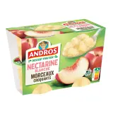ANDROS Spécialité nectarine blanche avec morceaux