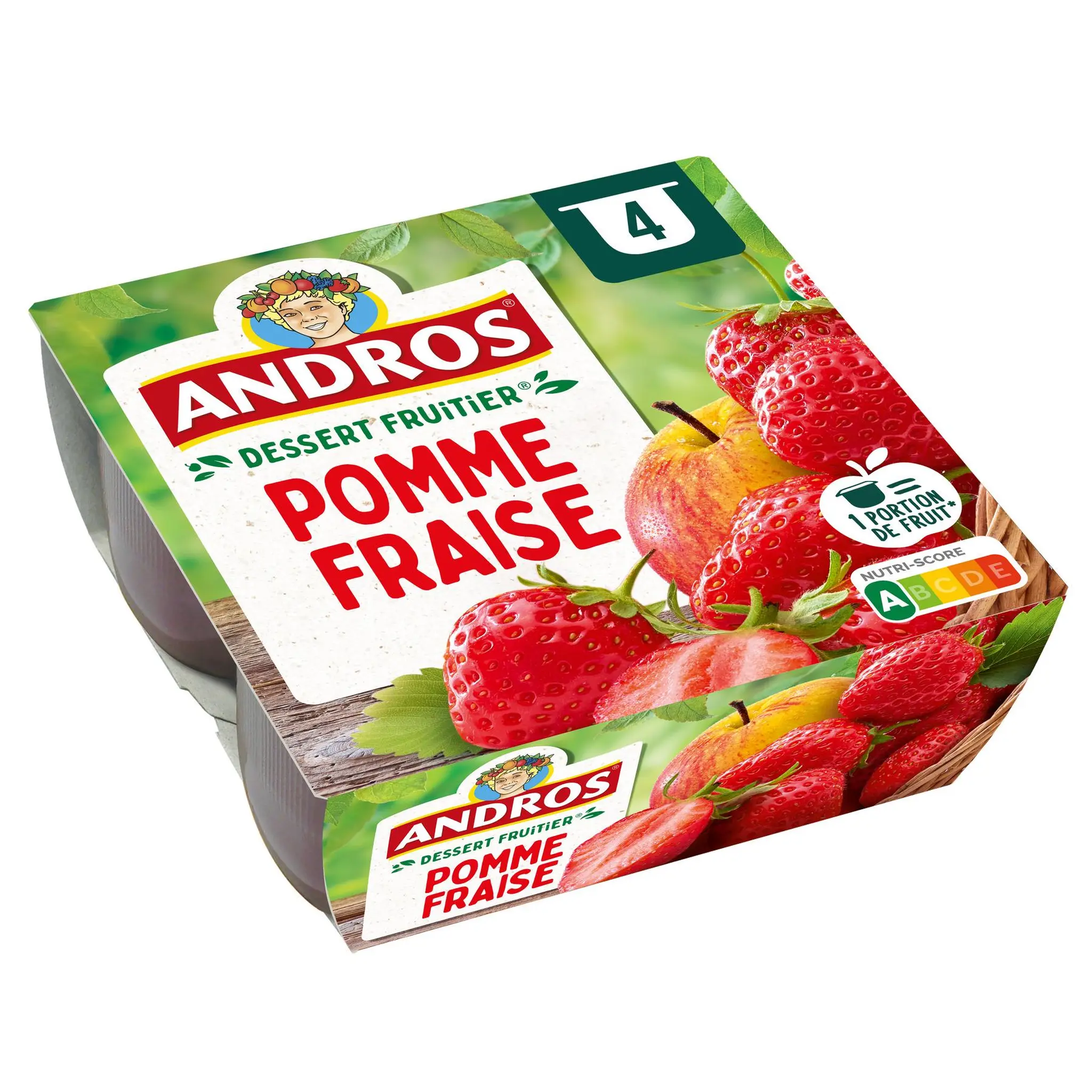 ANDROS Spécialité pomme fraise