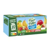 POM'POTES Gourdes compotes multivariétés sans sucres ajoutés
