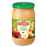 ANDROS Purée de pomme poire en bocal