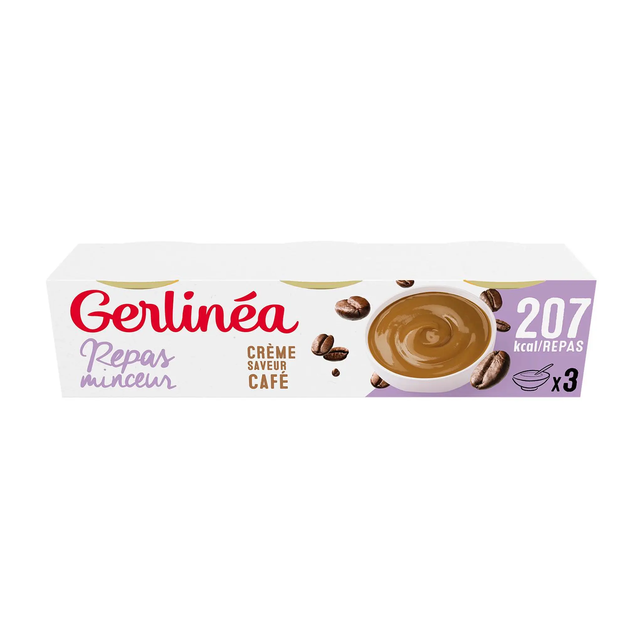 GERLINEA Repas minceur crème saveur café