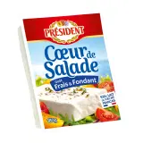 PRESIDENT Coeur De Salade Fromage frais au lait pasteurisé affiné pour salades
