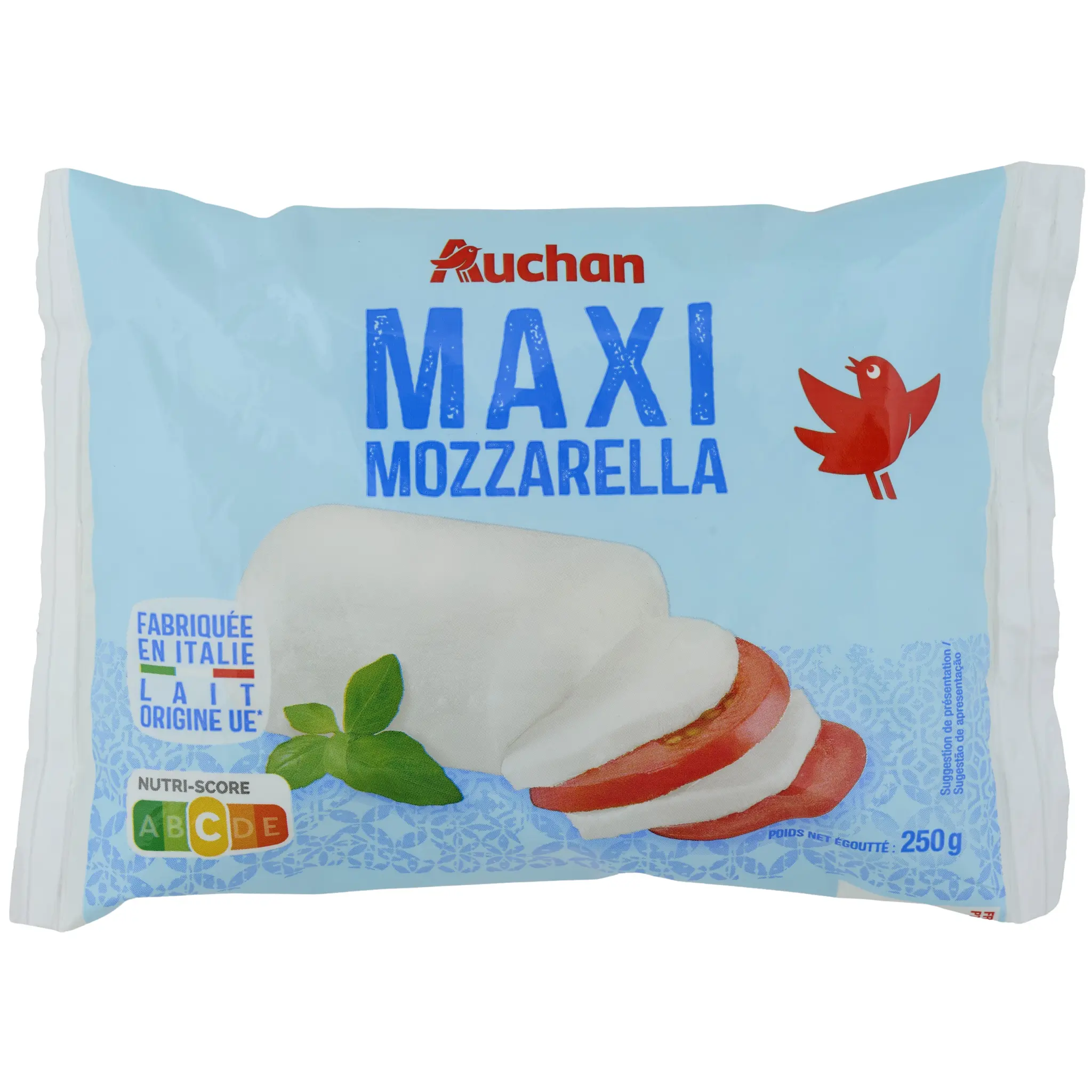 AUCHAN Maxi Mozzarella