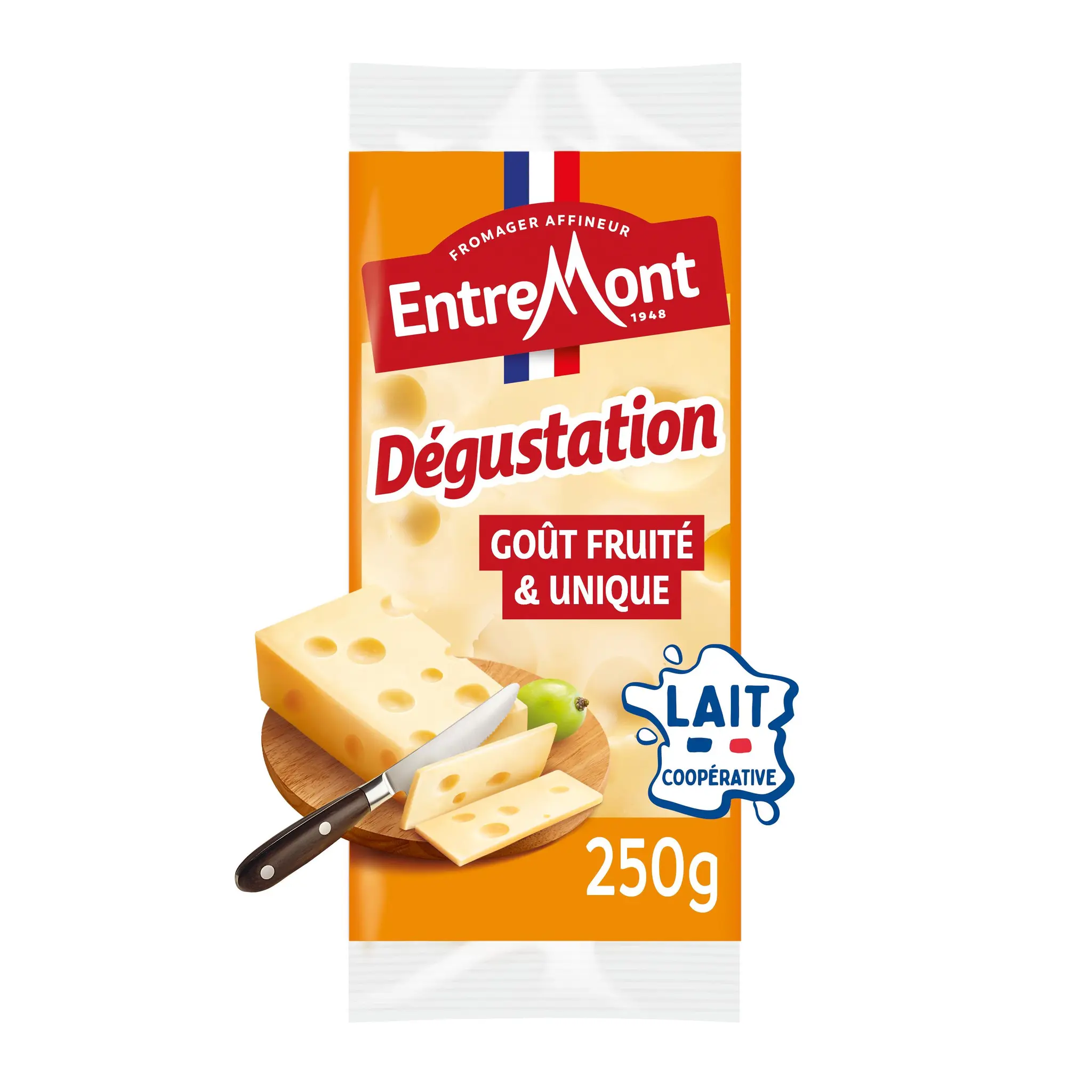 ENTREMONT Emmental tendre moelleux et fruité