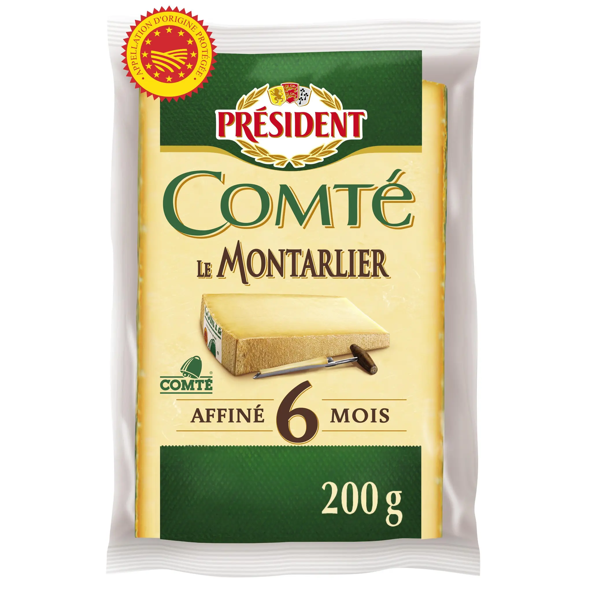 PRESIDENT Comté le montarlier affiné 6mois