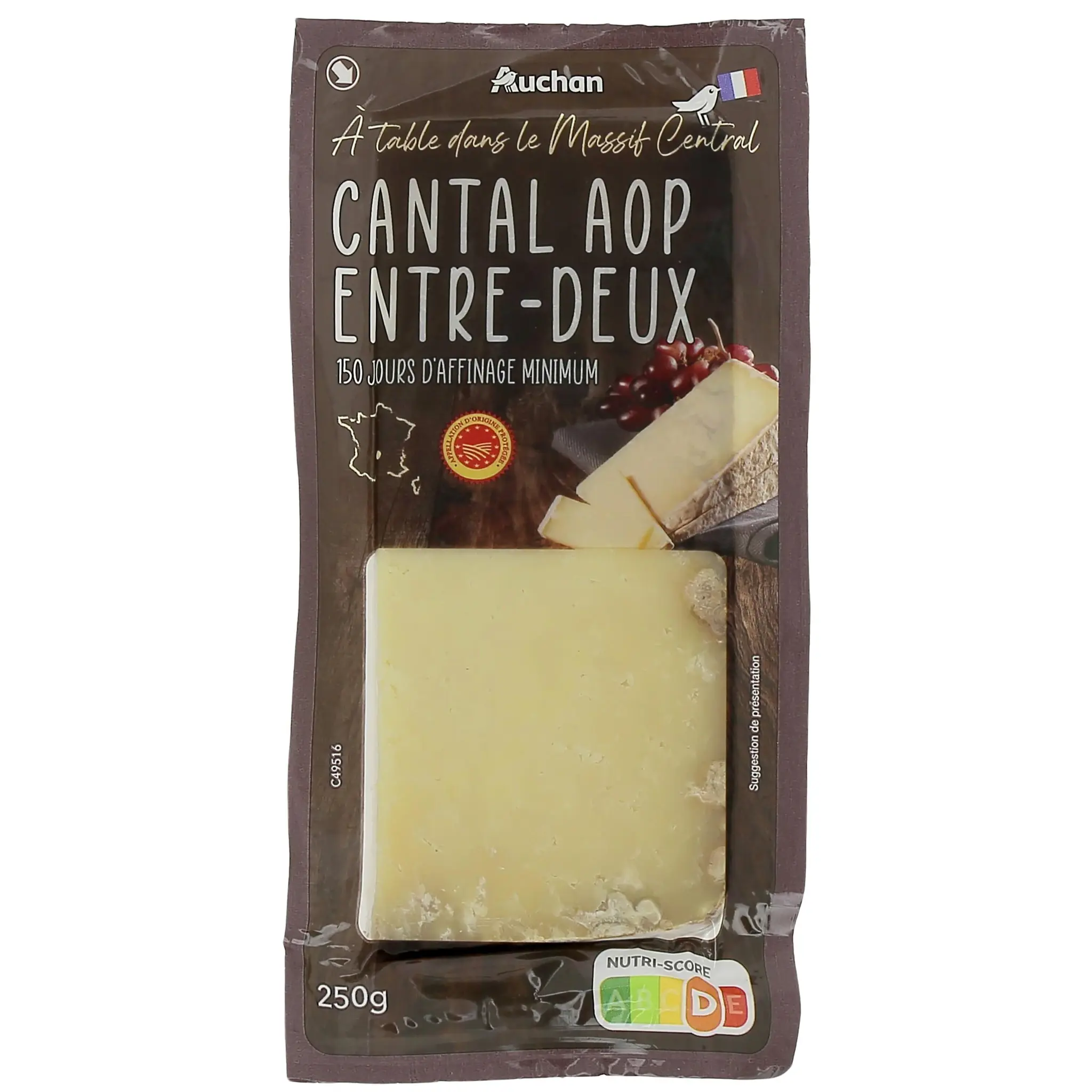 AUCHAN TERROIR Cantal entre-deux AOP