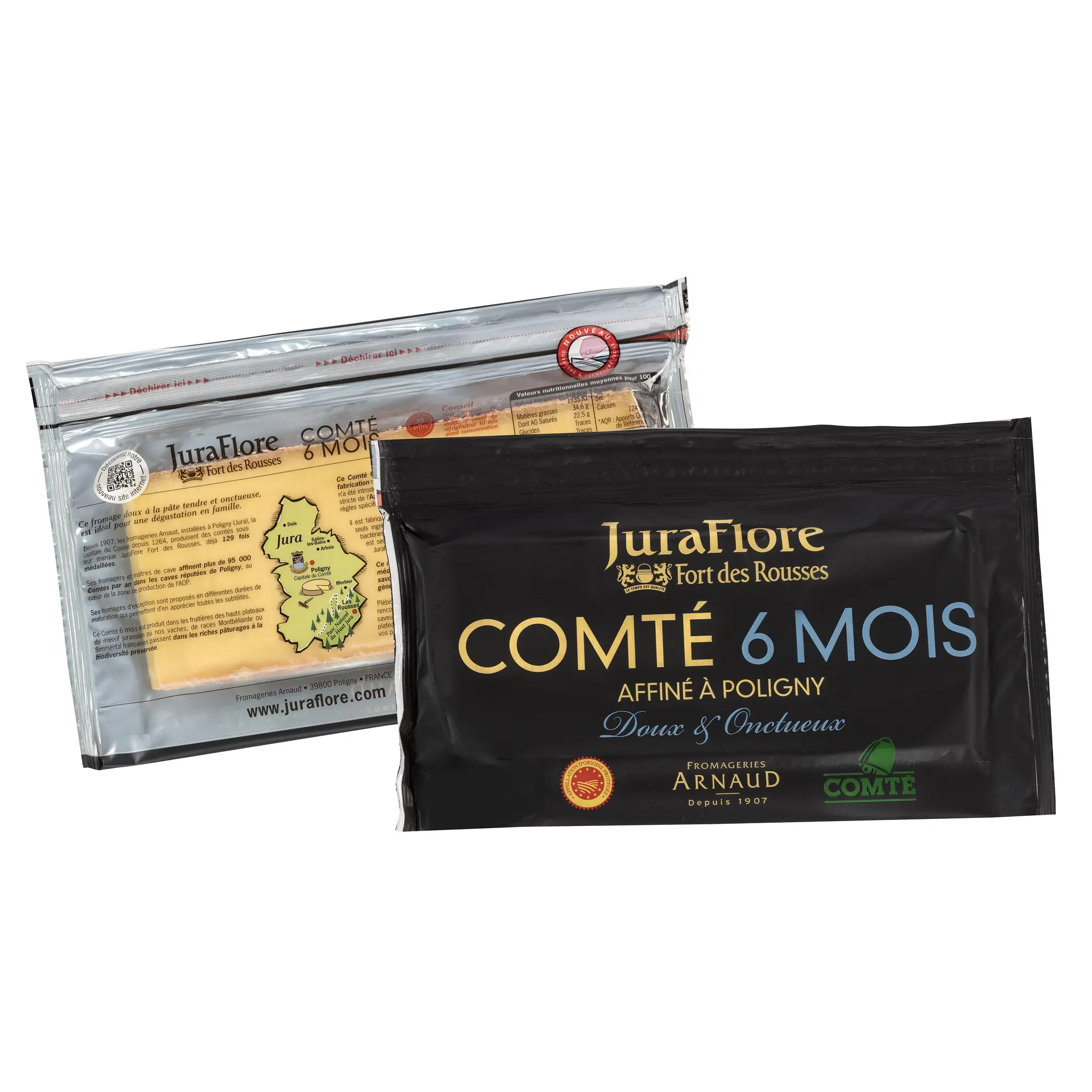 JURAFLORE Comté en bloc affiné 6 mois AOP
