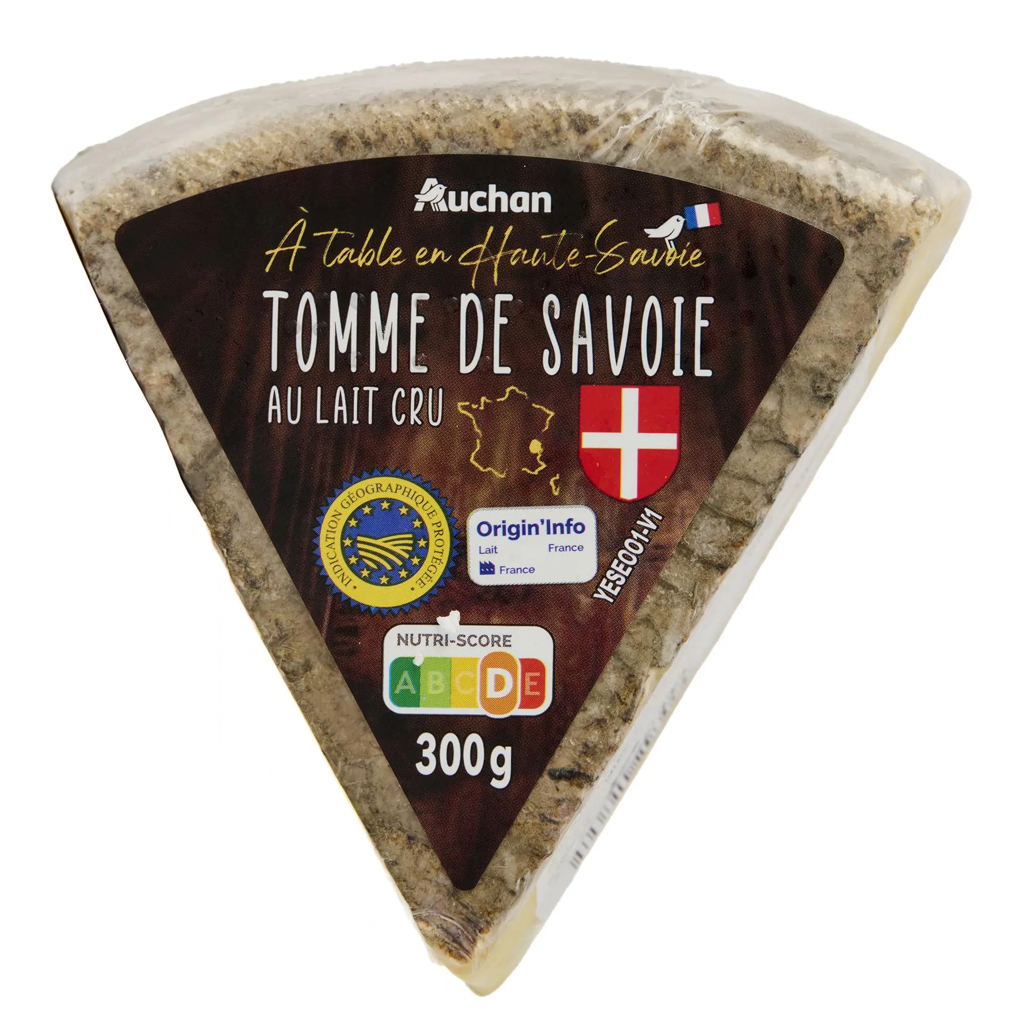 AUCHAN TERROIR Tomme de Savoie IGP