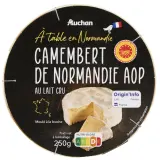 AUCHAN TERROIR Camembert de Normandie AOP