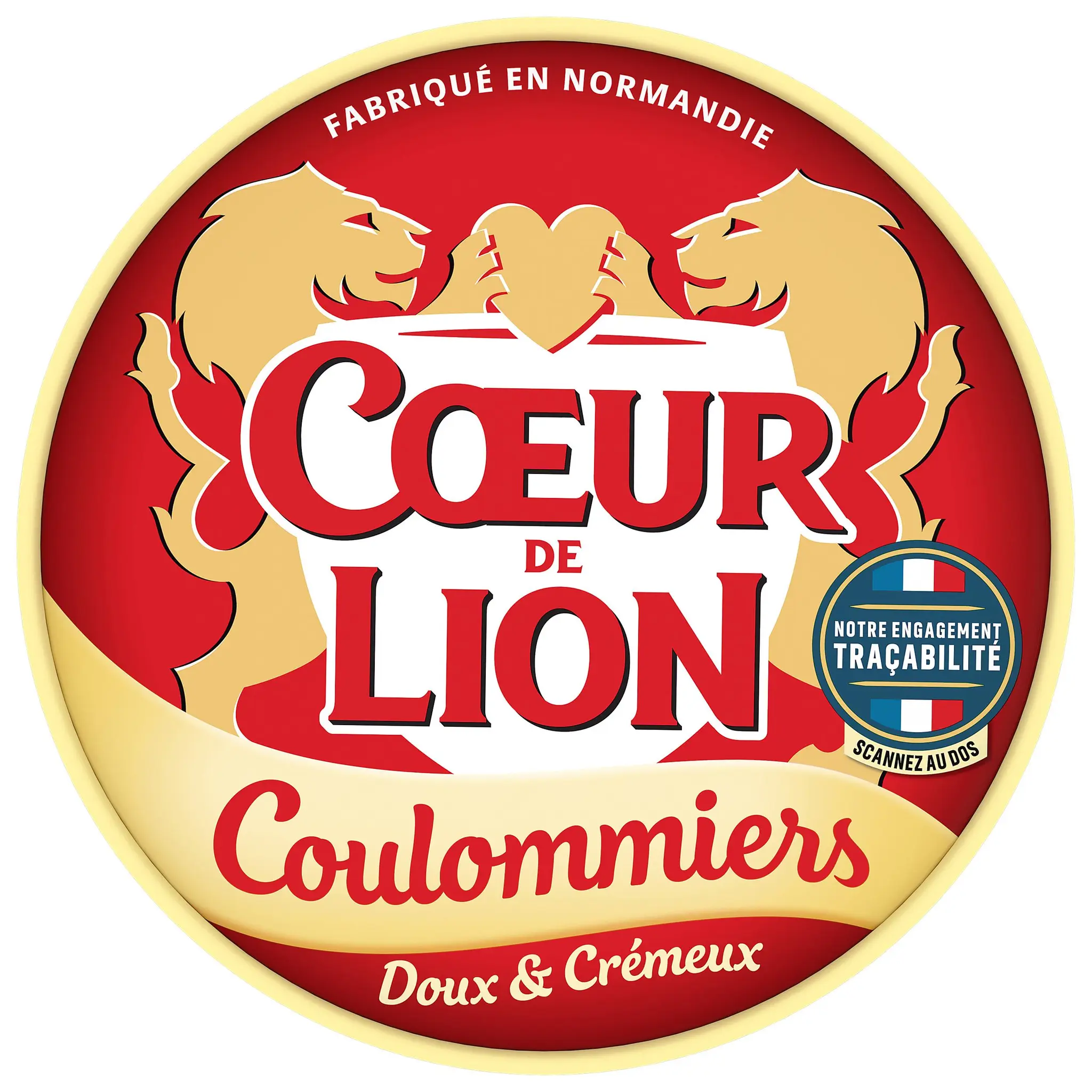 COEUR DE LION Coulommiers doux & crèmeux