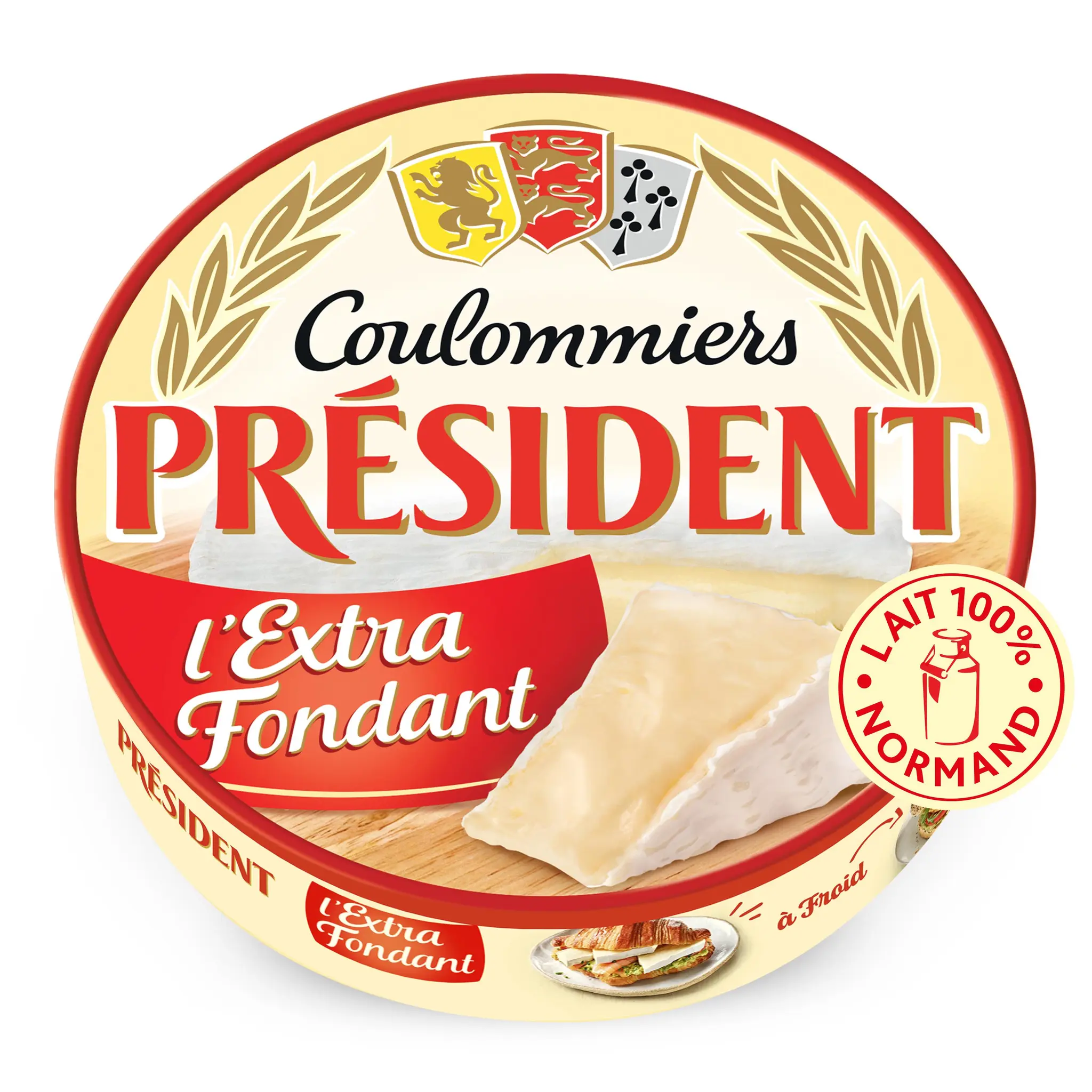 PRESIDENT Coulommiers extra fondant