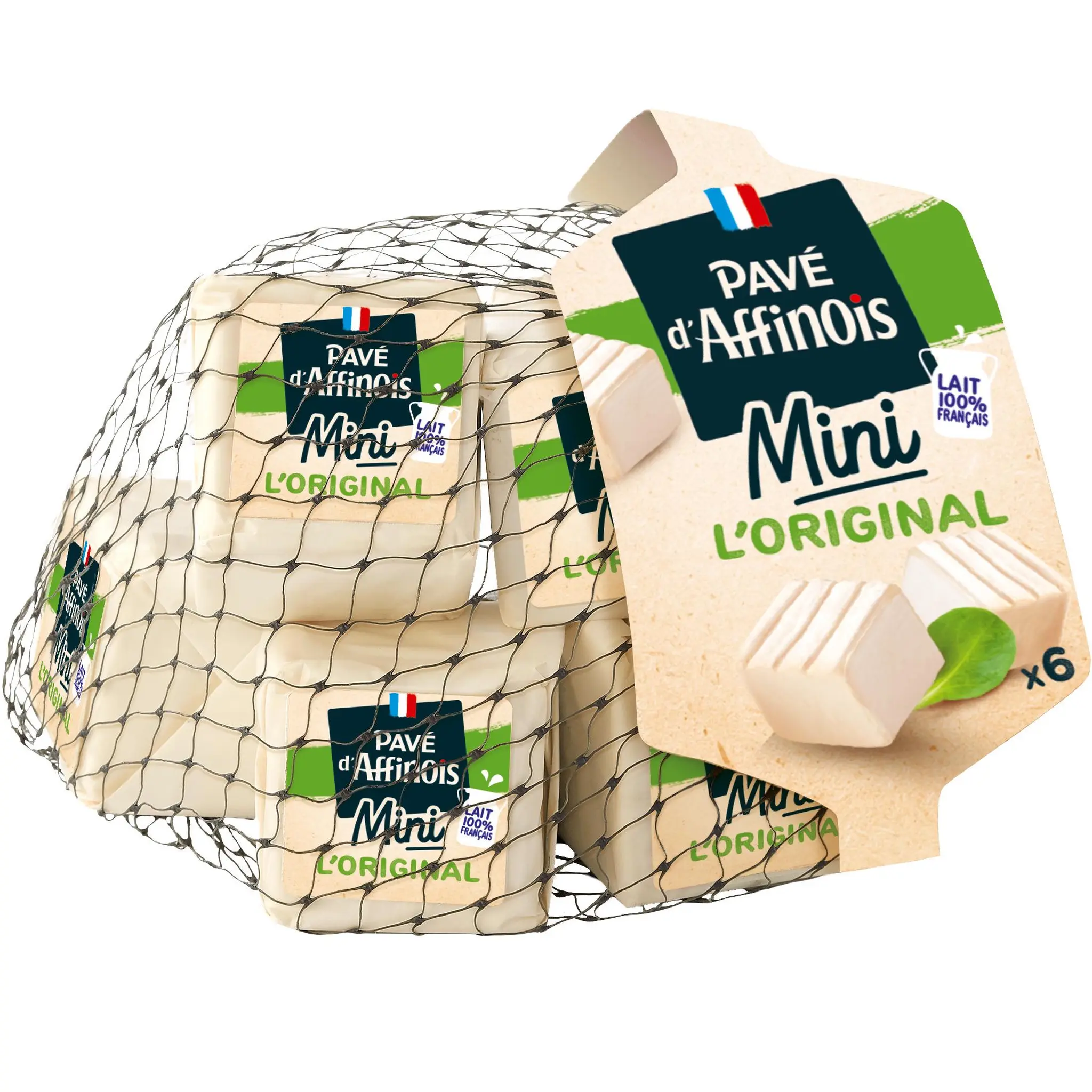 PAVE D AFFINOIS Fromage à pâte molle x6
