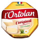 L'ORTOLAN Fromage à pâte molle au lait de vache pasteurisé