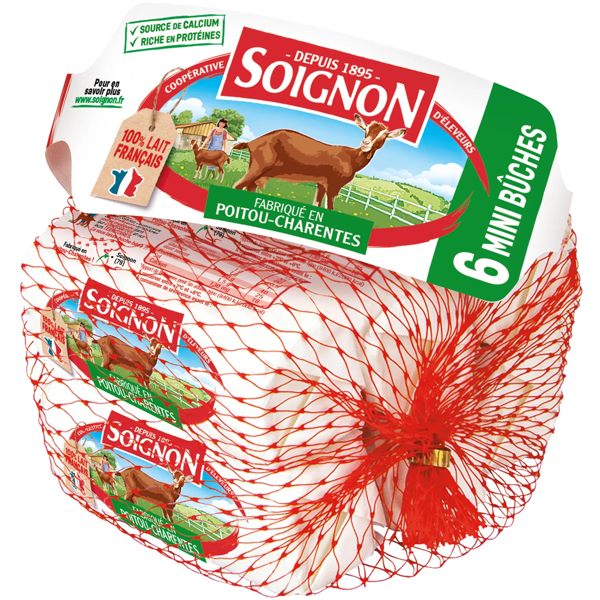 SOIGNON Mini bûche de chèvre