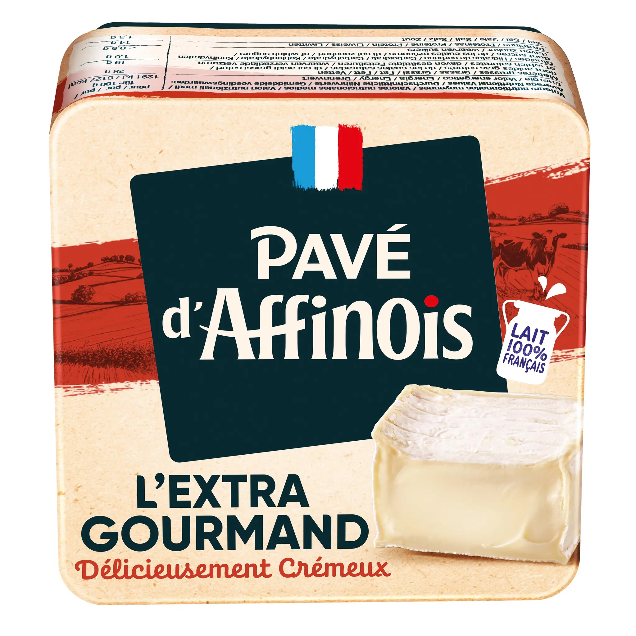 PAVE D AFFINOIS L'extra gourmand fromage à pâte molle