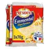 PRESIDENT Emmental râpé