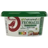 AUCHAN Fromage à tartiner à l'ail & fines herbes