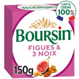 BOURSIN Fromage à tartiner aux figues et 3 noix