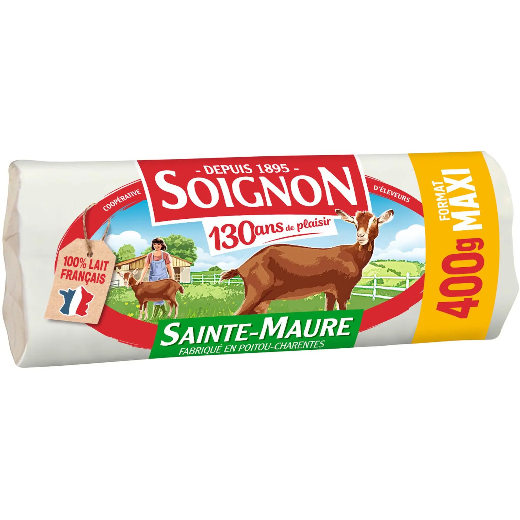 SOIGNON Bûche de chèvre Sainte-Maure