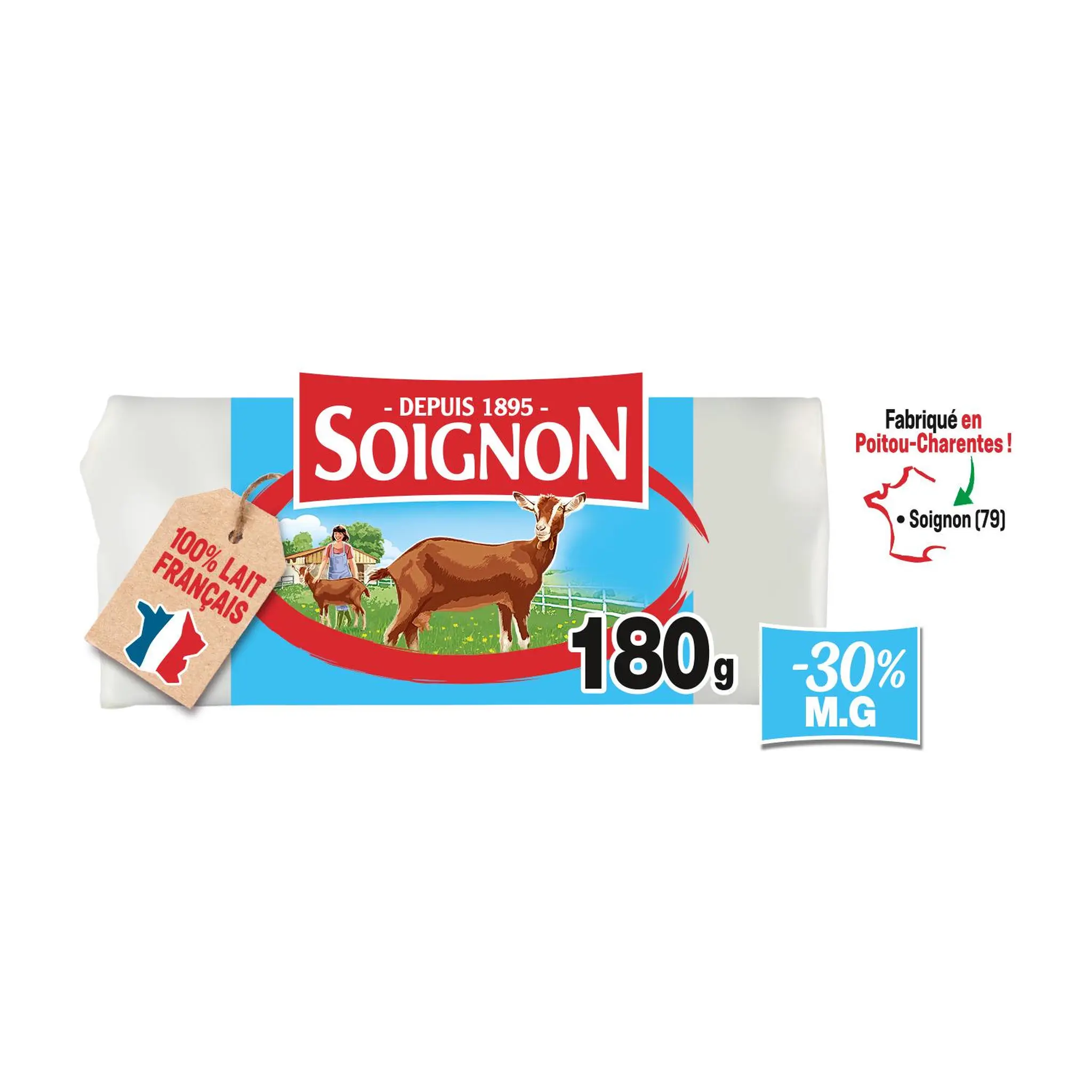 SOIGNON Bûche de chèvre allégée