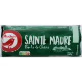 AUCHAN Bûche de chèvre Sainte-Maure