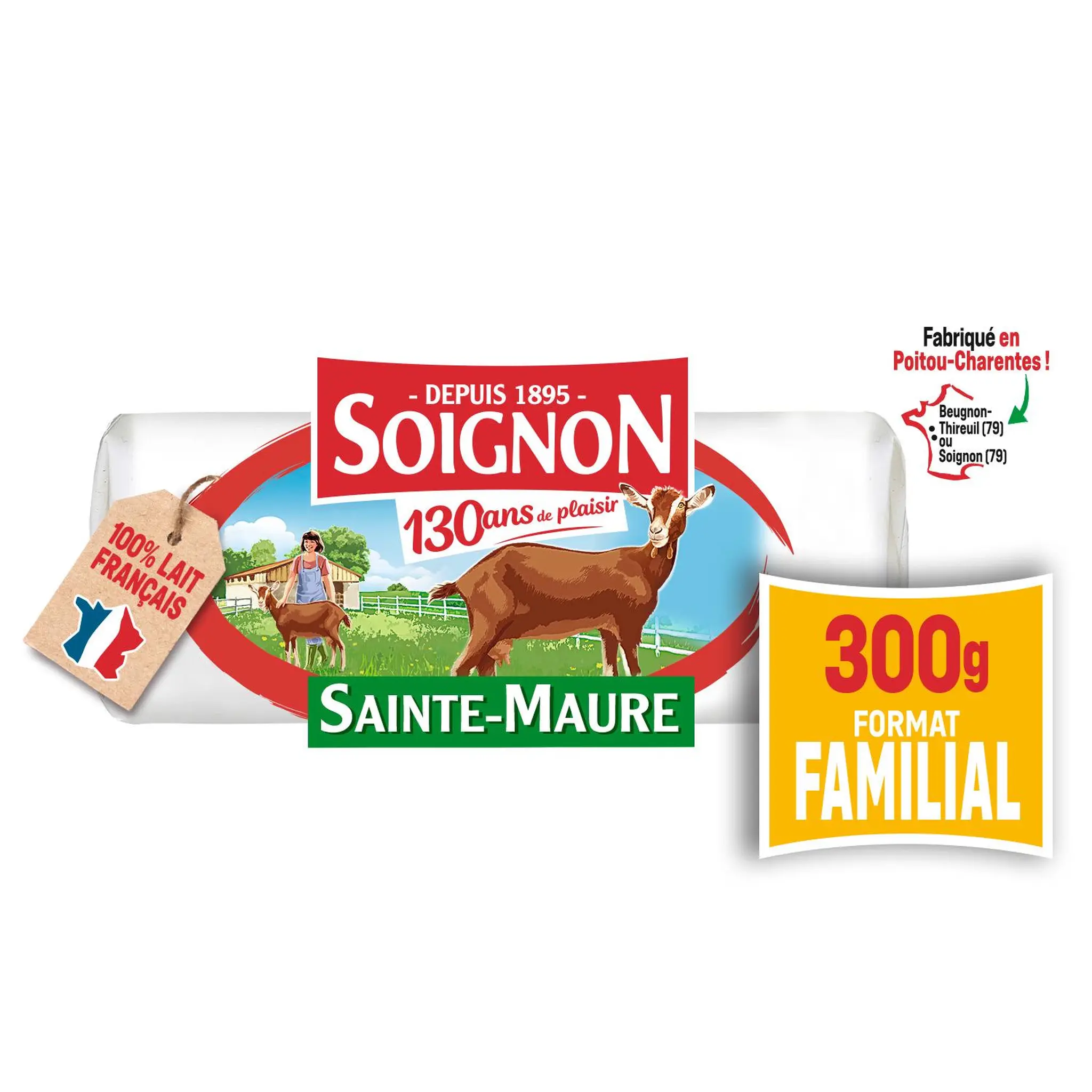 SOIGNON Bûche de chèvre Sainte-Maure
