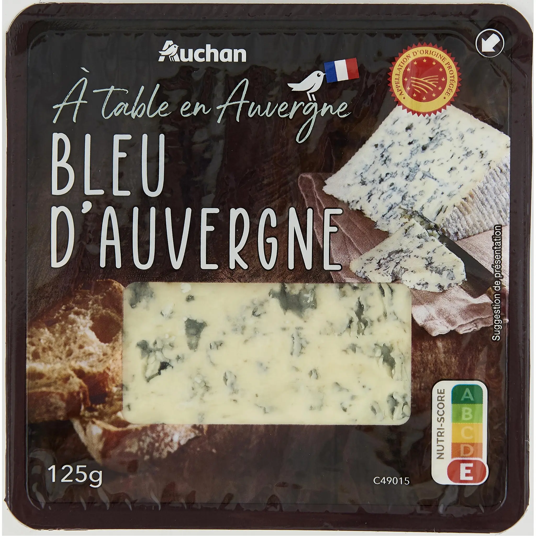 AUCHAN TERROIR Bleu d'Auvergne AOP