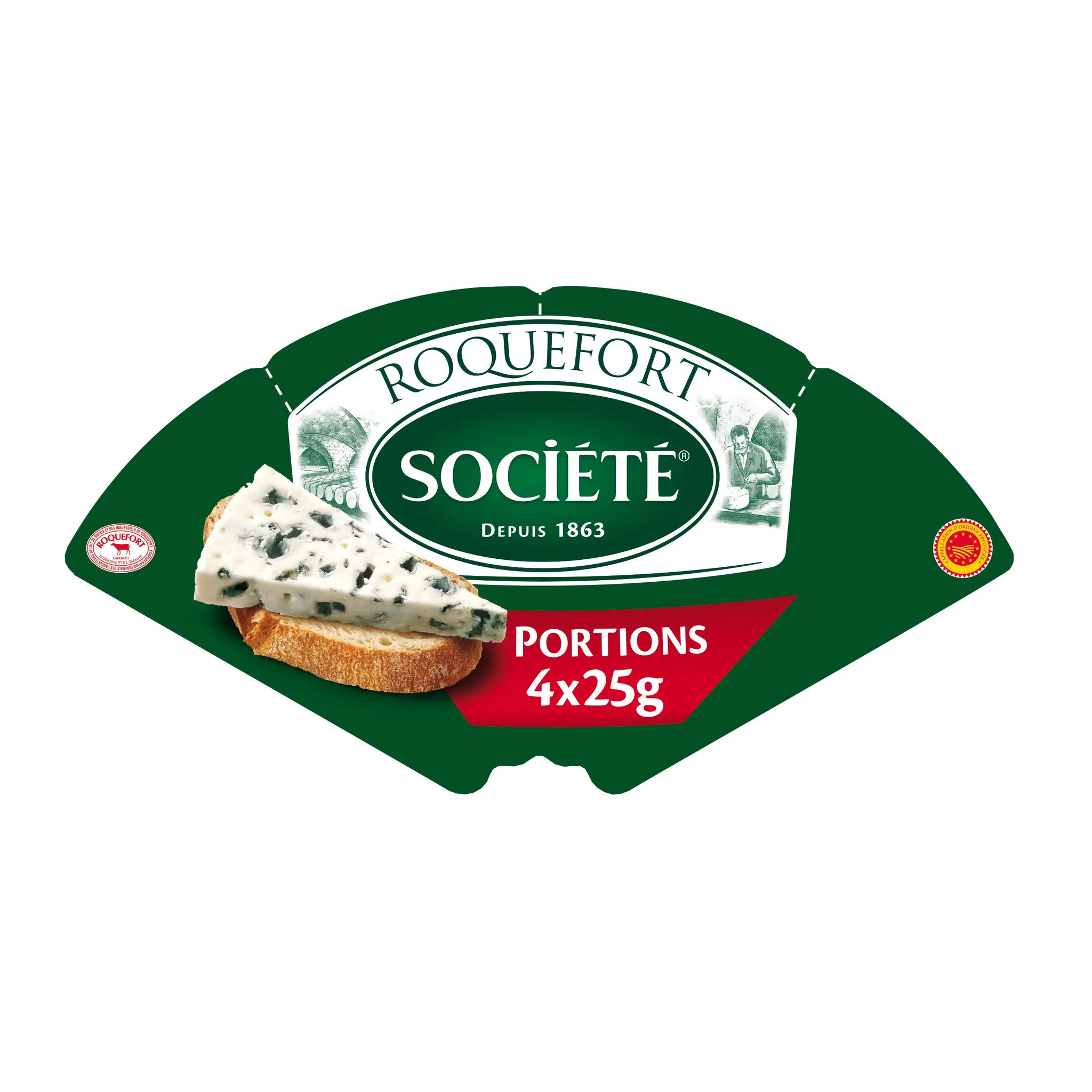 SOCIETE Roquefort AOP en portion