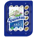 APERIVRAIS Bouchées de fromage saveurs ail et thym et poivrons rouges