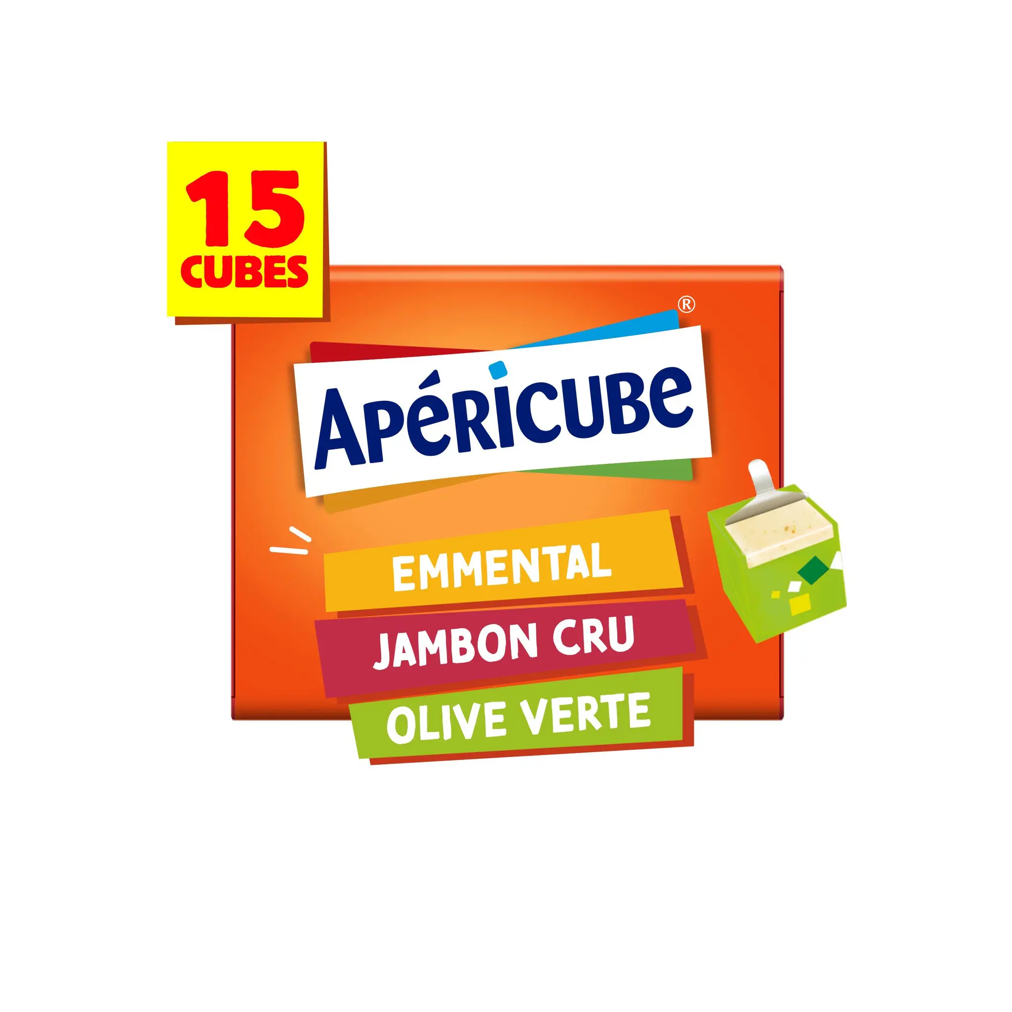 APERICUBE Cubes de fromage apéritif P'tit plaisirs