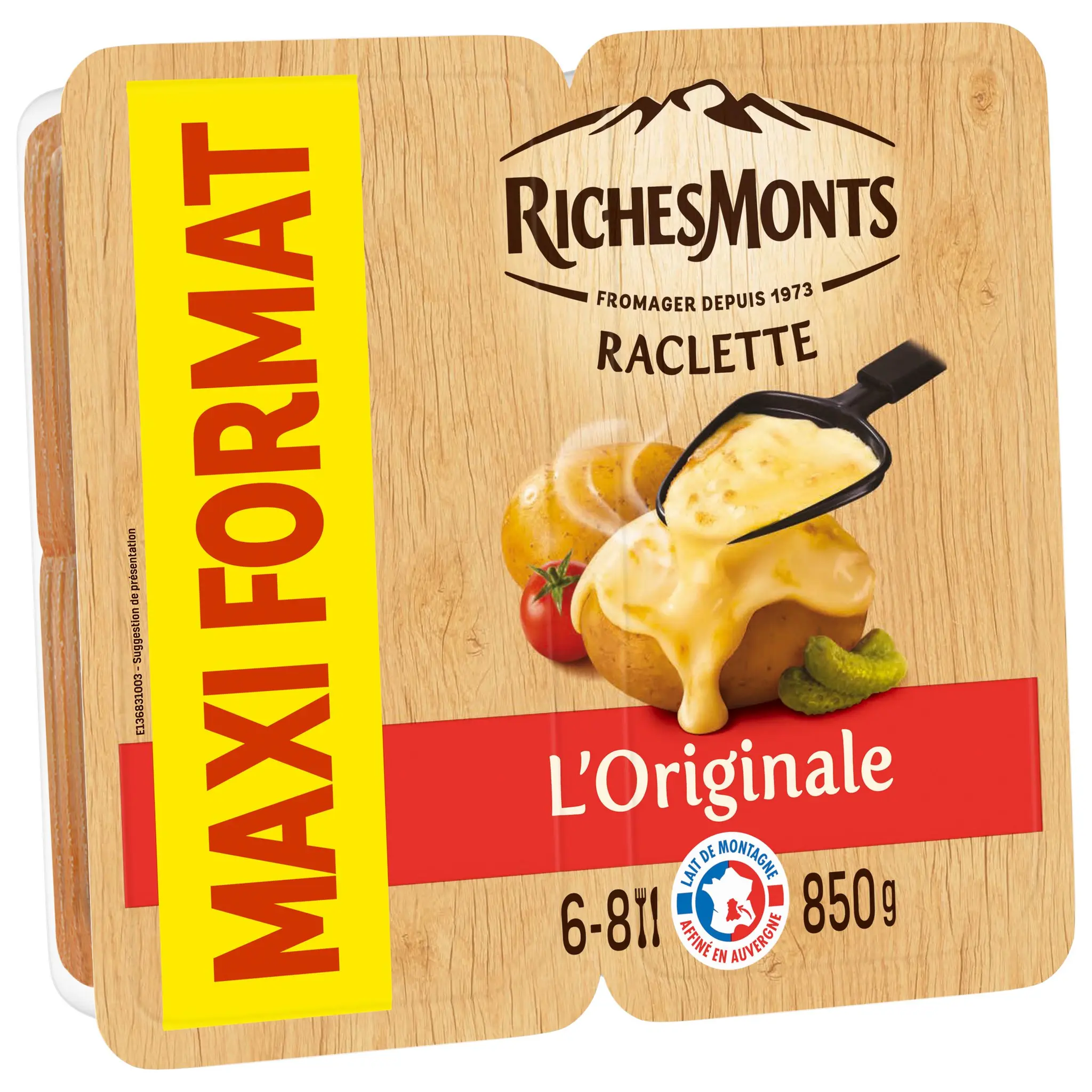 RICHESMONTS Fromage à raclette classique