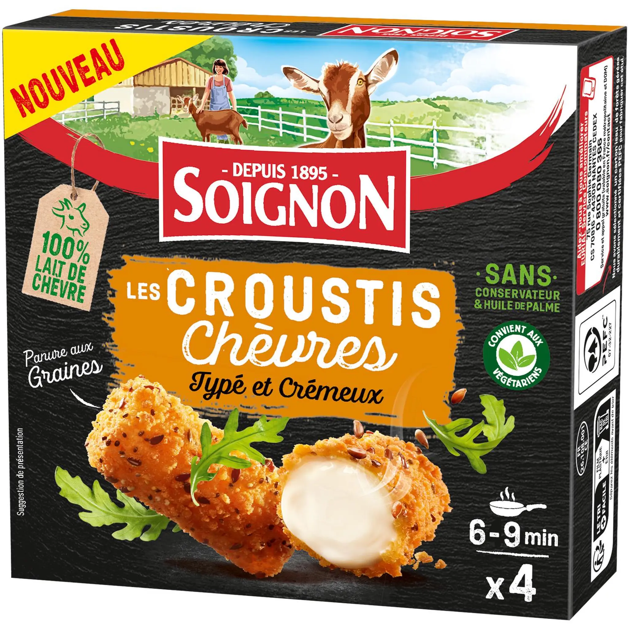 SOIGNON Crousti chèvre