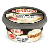 PRESIDENT Crème de brie fondu goût truffe