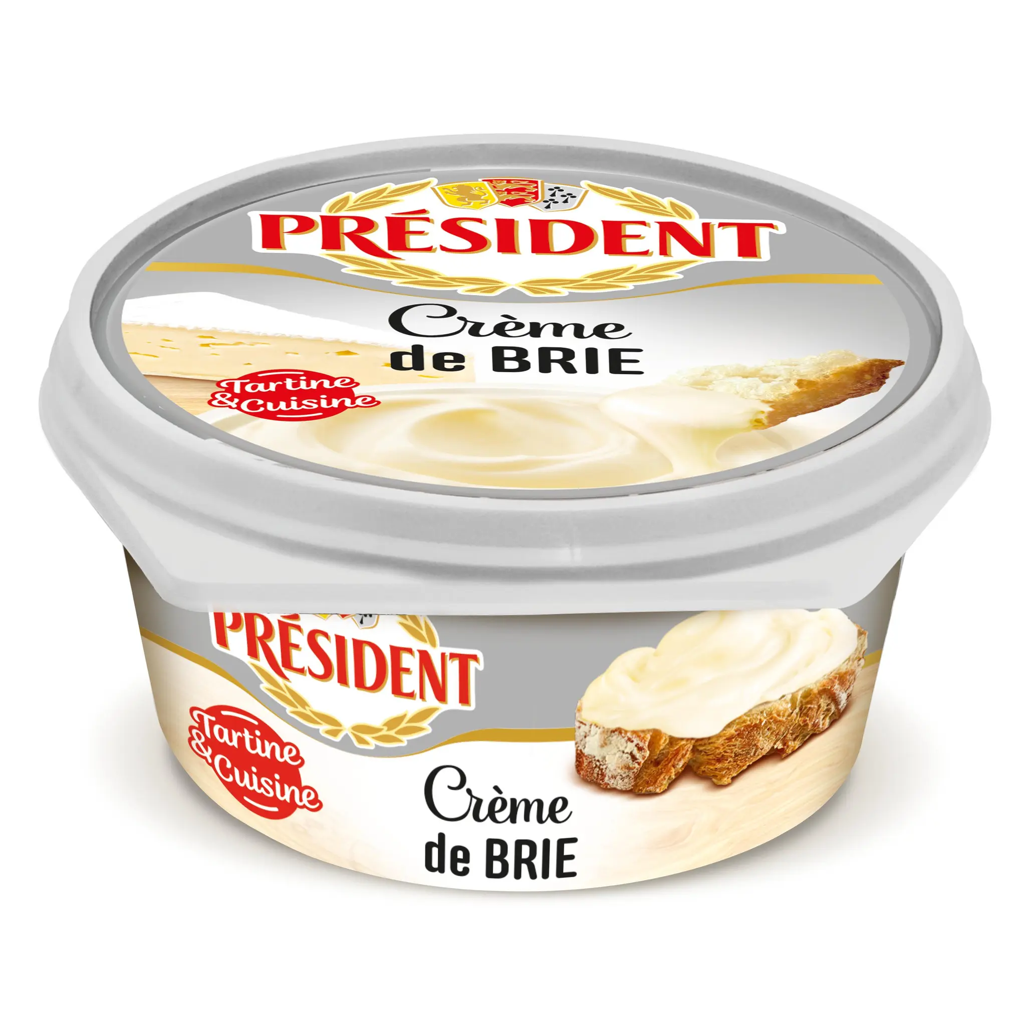 PRESIDENT Crème de brie fondu