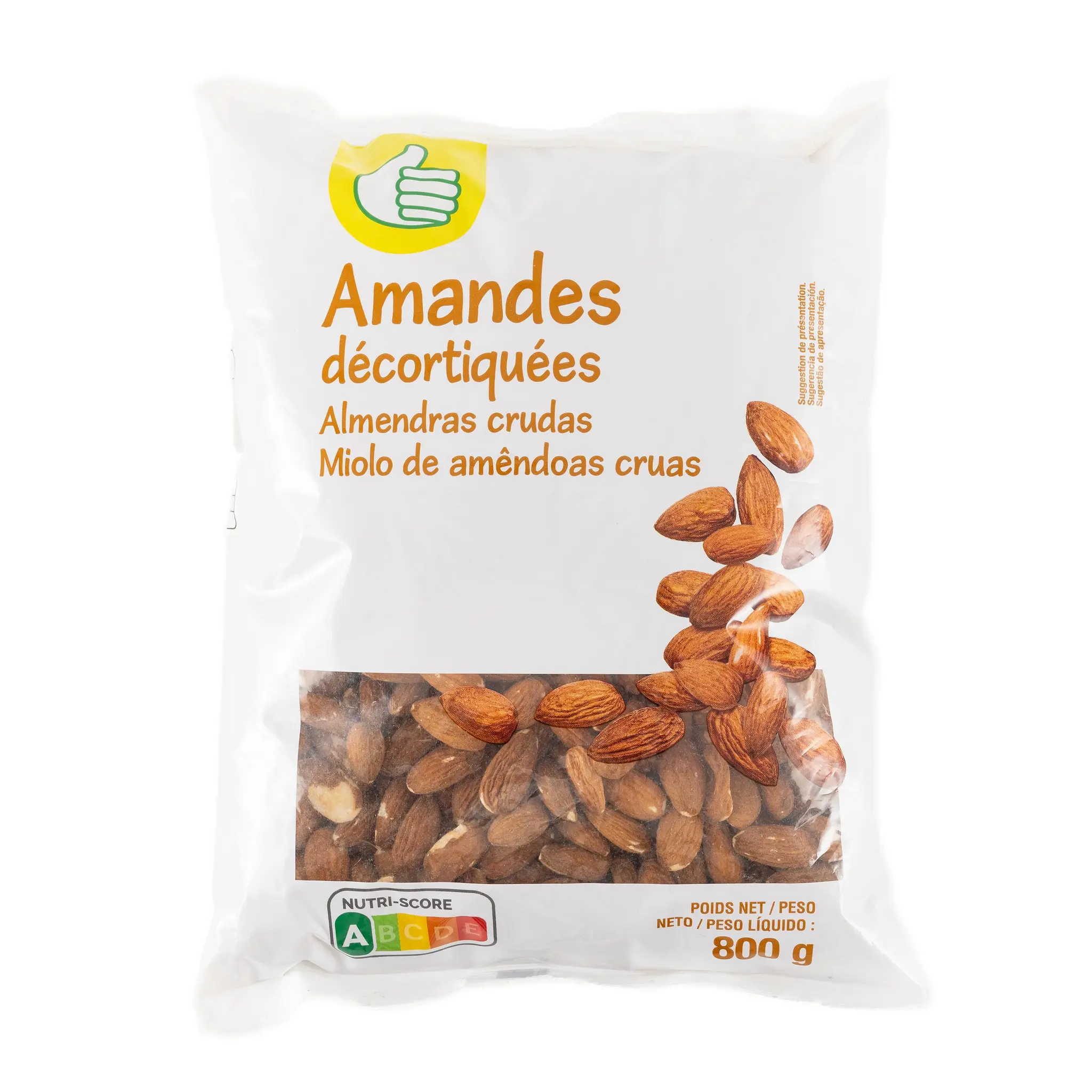 POUCE Amandes décortiquées