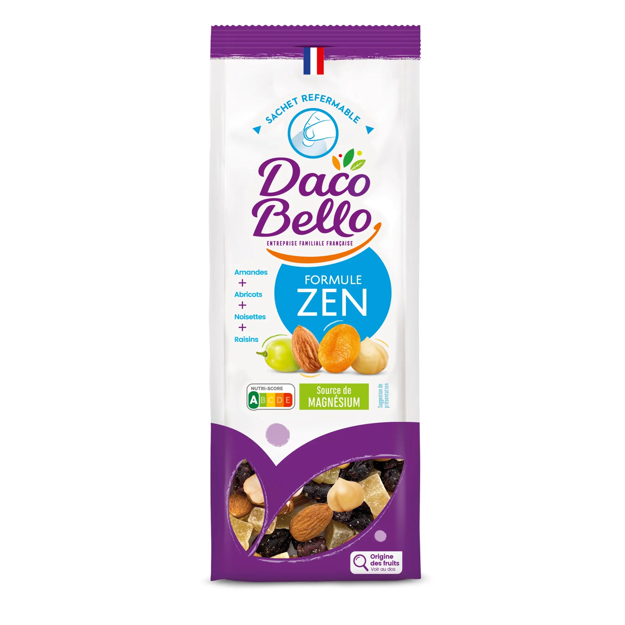 DACO BELLO Formule zen Mélange de fruits secs et à coques