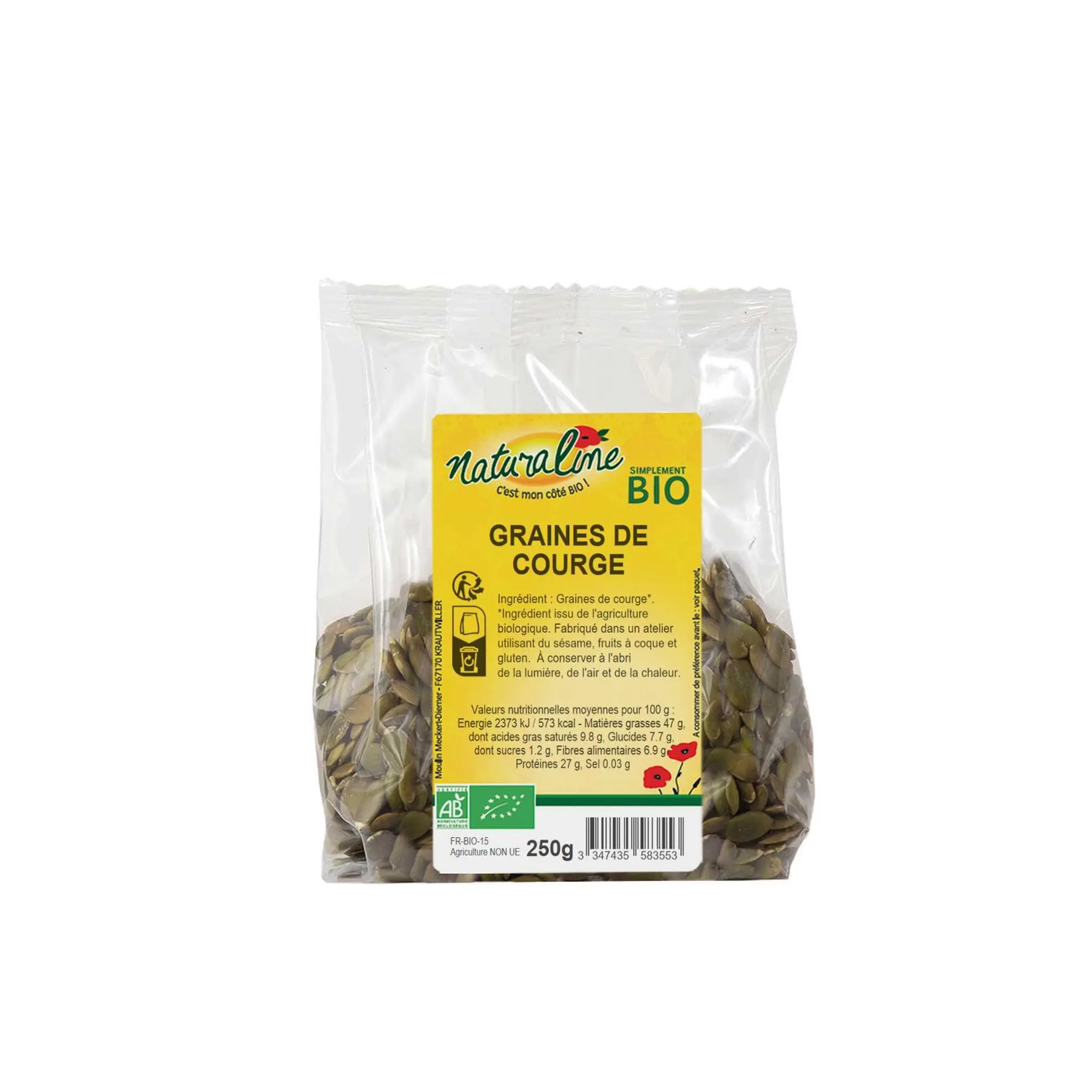 NATURALINE Graine de courges bio