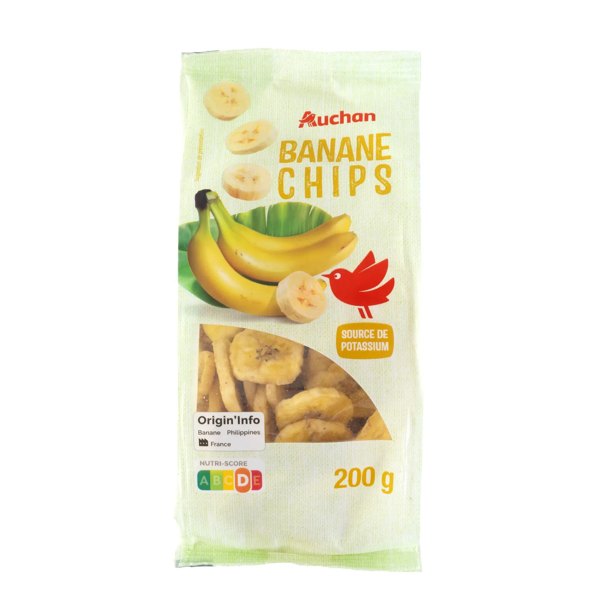 AUCHAN Banane chips