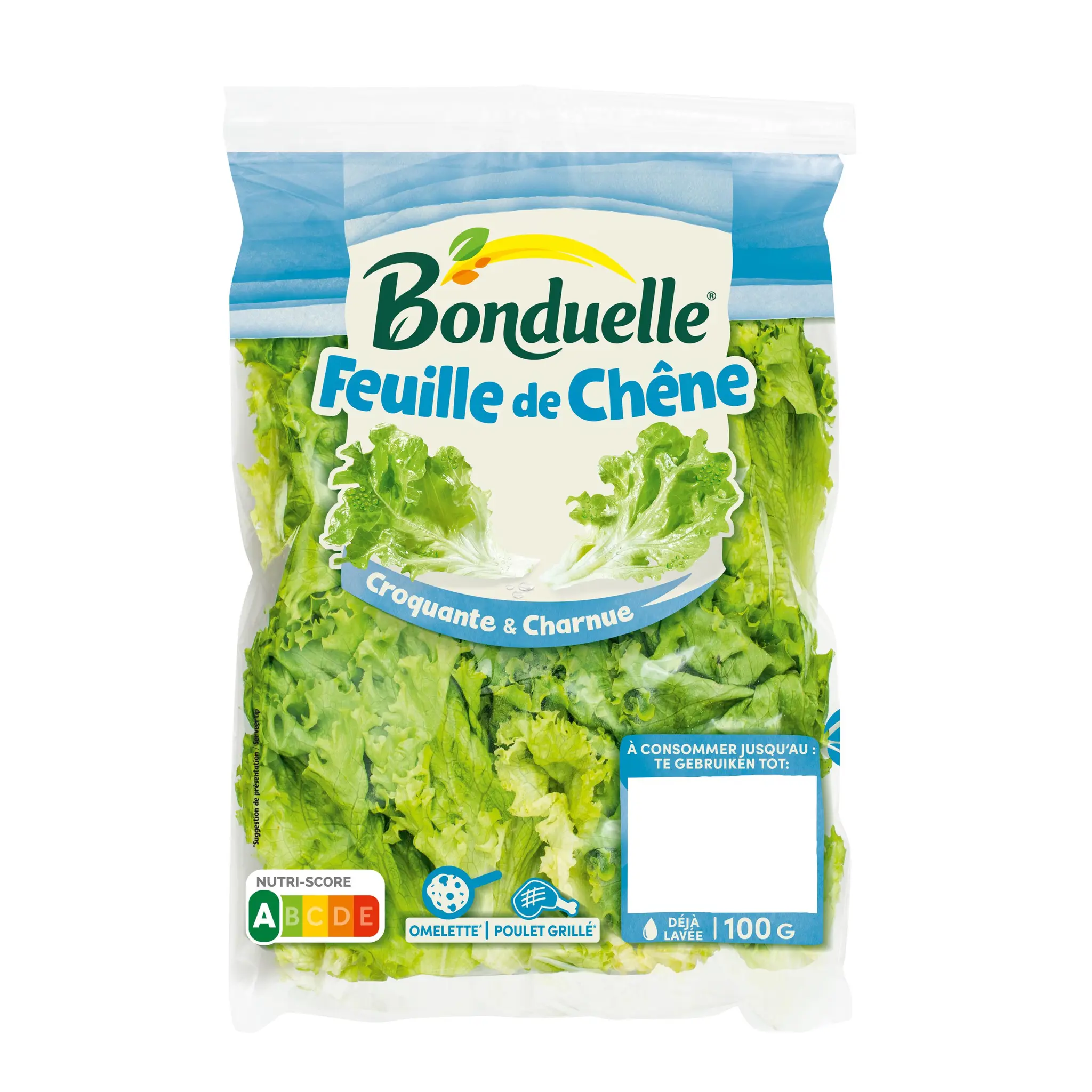 BONDUELLE Salade feuille de chêne croquante et savoureuse