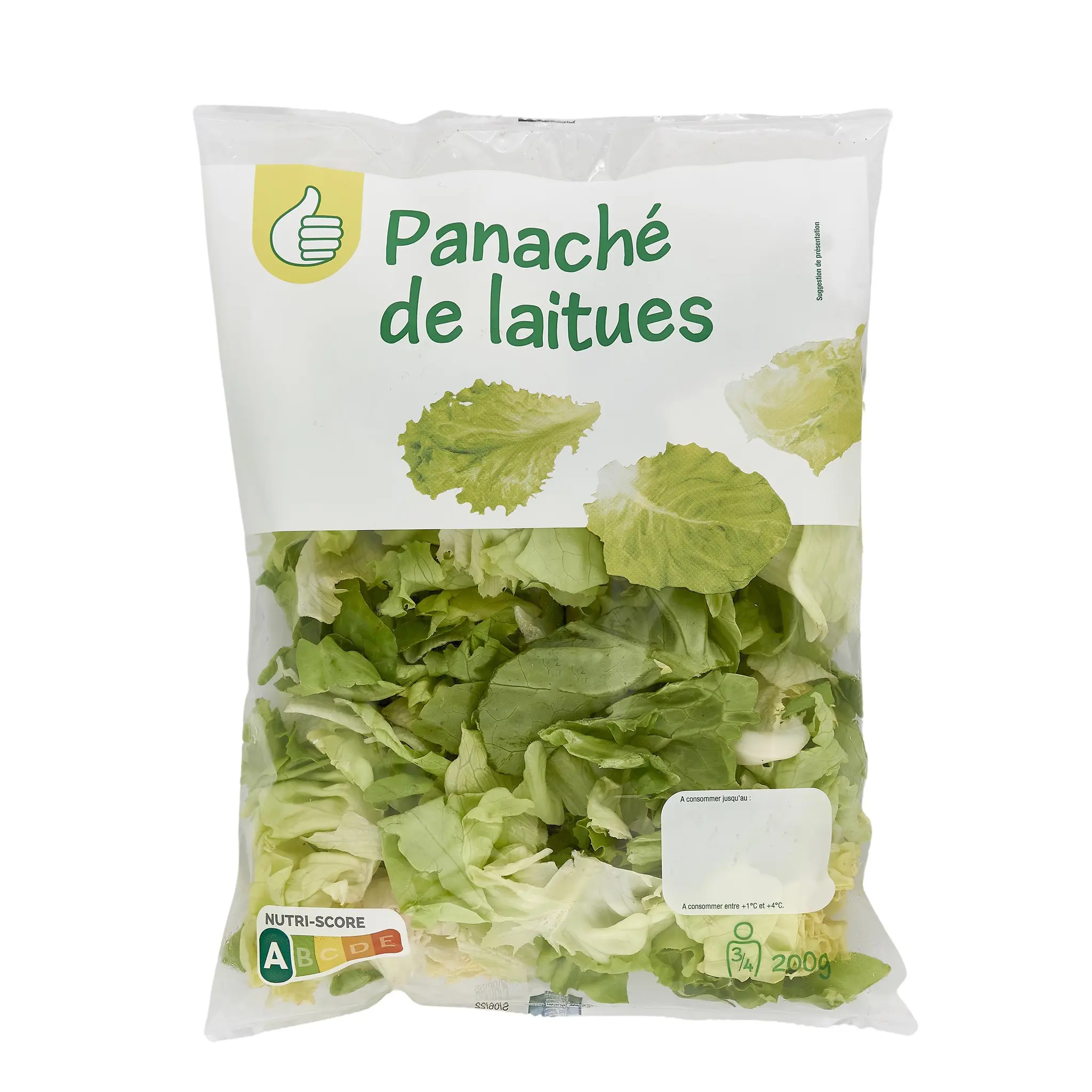 POUCE Mélange de laitues prêt à l'emploi